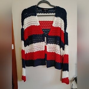 Crochet Style Cardigan (XXL)